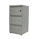 ARCHIVADOR DE 3 GAVETAS GRIS