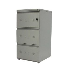 ARCHIVADOR DE 3 GAVETAS GRIS