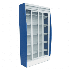 GONDOLA LATERAL CON PUERTAS 100cm
