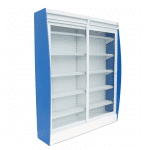 GONDOLA LATERAL CON PUERTAS 150cm