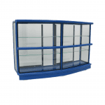 MOSTRADOR FERRETERO 140cm AZUL