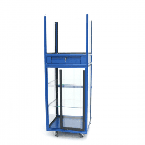 MUEBLE CAJA  FERRETERO AZUL