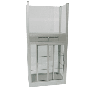 MUEBLE CAJA  EN ALUMINIO