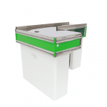 PUNTO DE PAGO VENETON 135cm BLANCO VERDE DERECHO