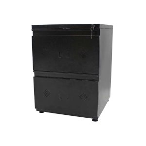 ARCHIVADOR 2 GAVETAS NEGRO