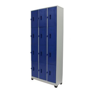 LOCKER DE 12 PUESTOS AZUL